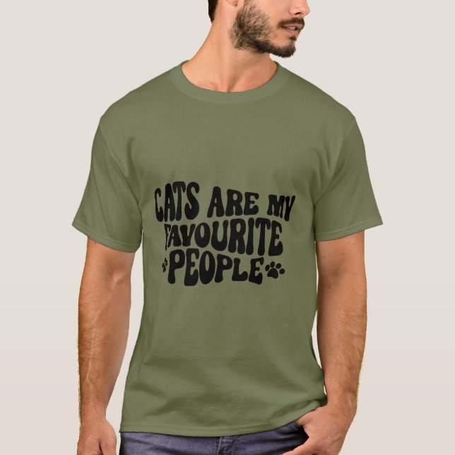cat lover T-Shirt (Front)