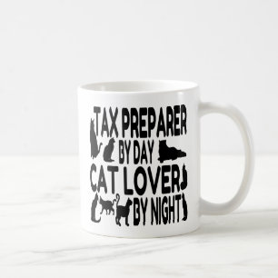 Cat Lover Tax Preparer Coffee Mug