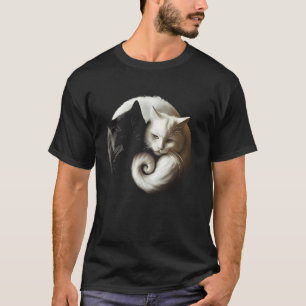 Cat Lover Yang Kitten Feline Pet Owner Kitty Anima T-Shirt