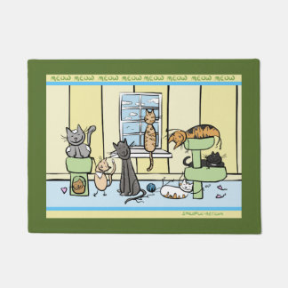 Cat Lover's Door Mat