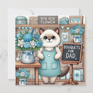 Cat Lovers Father's Day Wishes for Cat Dads