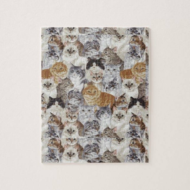 Cat Lovers Jigsaw Puzzle (Vertical)