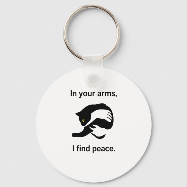 Cat lovers keychain (Front)