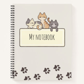 Cat lovers Notebook
