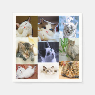Cat Lovers Paper Napkins