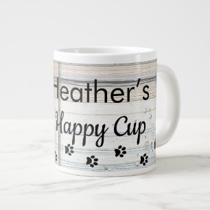 Cat Lovers Personalized Sassy Cat Large Coffee Mug