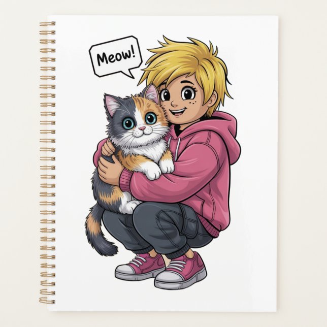 Cat lovers planner (Front)