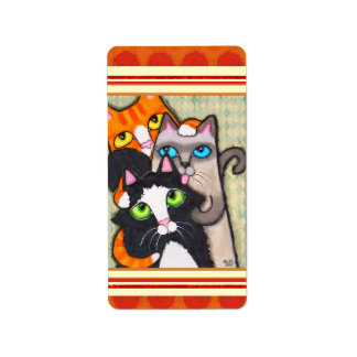 Cat Lover's Sticker / Labels