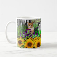 Cat Lovers / Sunflowers and Felines