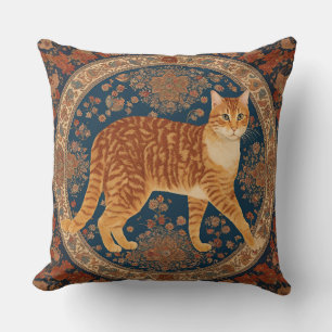 Cat Lover's Throw Pillow