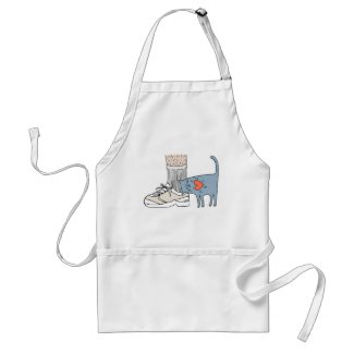 Cat Loving Dad Cute Funny Cat Dad Fathers Day BBQ