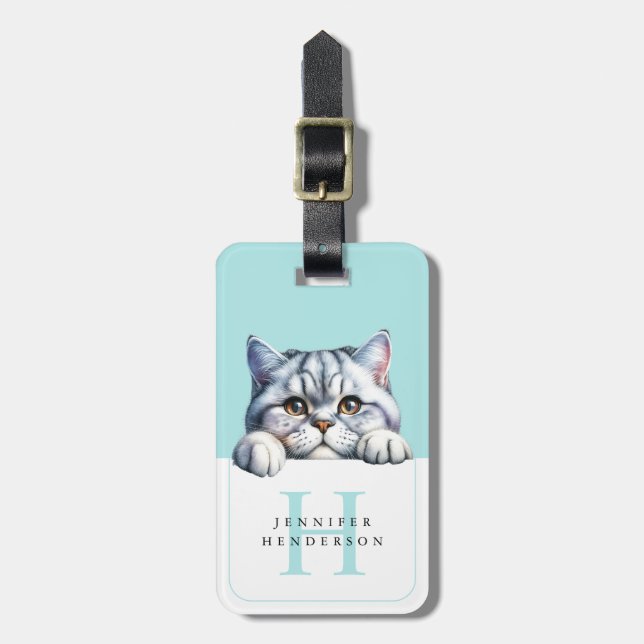 Cat Luggage Tags (Front Vertical)