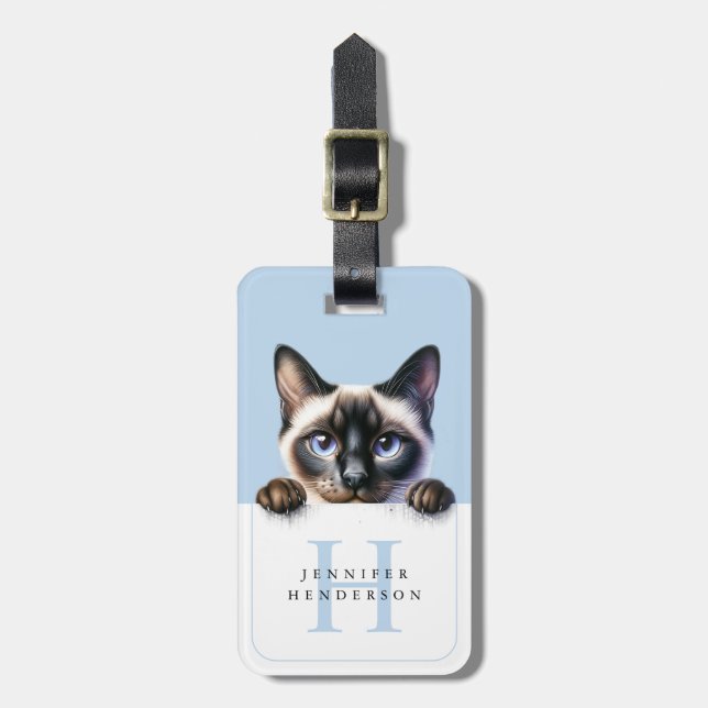Cat Luggage Tags (Front Vertical)