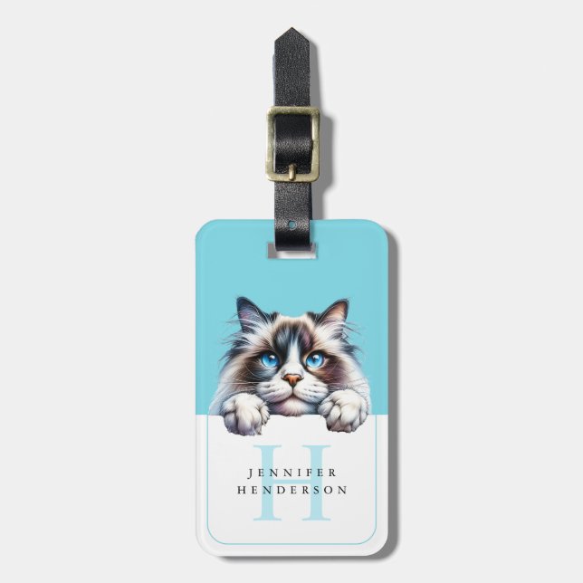 Cat Luggage Tags (Front Vertical)