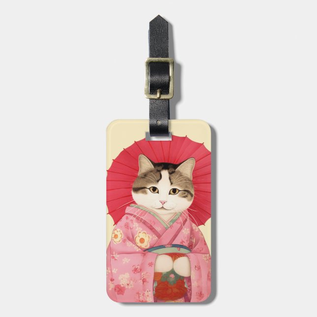Cat Luggage Tags (Front Vertical)