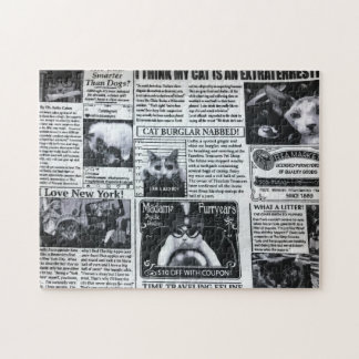 Cat Magazine Jigsaw Puzzle