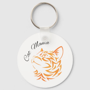 Cat Mama  Keychain