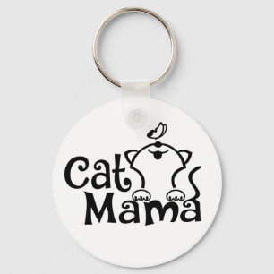 Cat Mama Keychain
