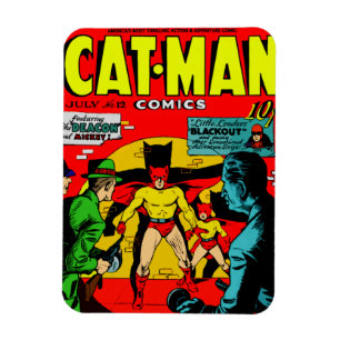 Cat-Man Comics Magnet