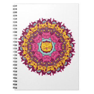 Cat Mandala Notebook