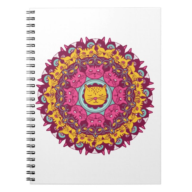 Cat Mandala Notebook (Front)