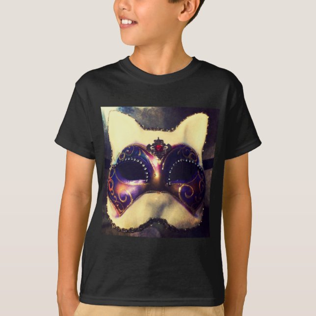 Cat Mask T-Shirt (Front)
