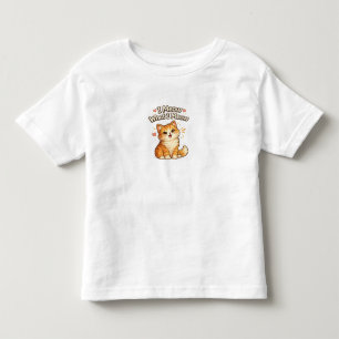 Cat Meme Funny Cute Cat Humour Design Toddler T-shirt