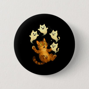 Cat Meme Funny Soky Halloween Kitty  2 Inch Round Button