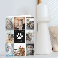 Cat Memorial Custom Photo Collage In Loving Memory
