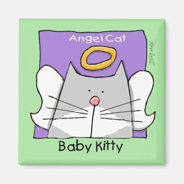 Cat Memorial Magnet (Front)