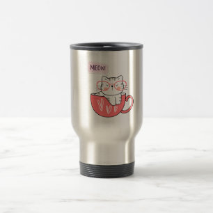 cat meow in a cup