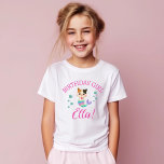 Cat Meowmaid Mermaid Girl Birthday Party  T-Shirt<br><div class="desc">Get ready to dive into a purrfectly magical pool party with our Meow-maid Birthday Birthday Tshirt featuring adorable Cat Mermaids! Your little girl will love celebrating her special day with her feline friends in a whimsical, water-filled wonderland. Our Mercat Party theme sets the scene for a fun-filled day of swimming,...</div>