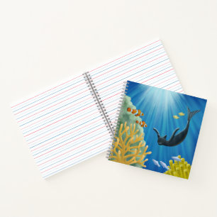 Cat Mermaid Notebook