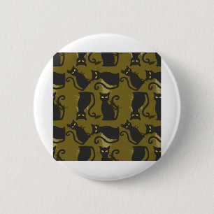 Cat Metallizer Factory Deco Template Tube Art 2 Inch Round Button
