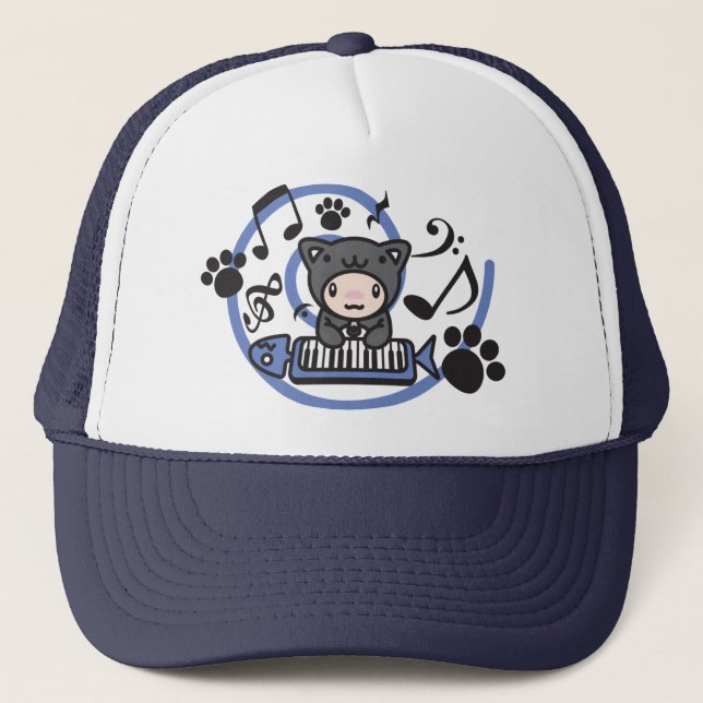 Cat_Method Trucker Hat (Front)