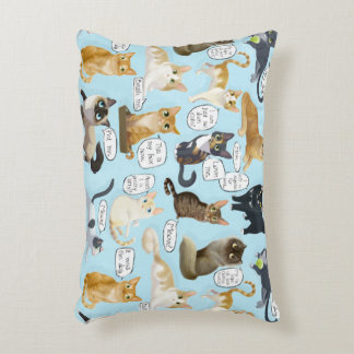 Cat Mewsings Pillow