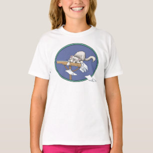 Cat mischief pattern T-Shirt