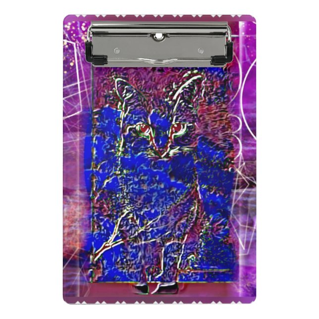 Cat Models: Wanda 01 Mini Clipboard (Front)