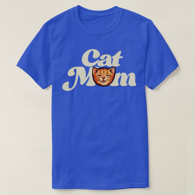 Cat Mom8 T-Shirt (Design Front)