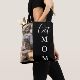 Cat Mom 3 Photo Tote Bag