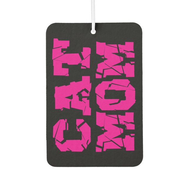 Cat Mom Air Freshener (Front)