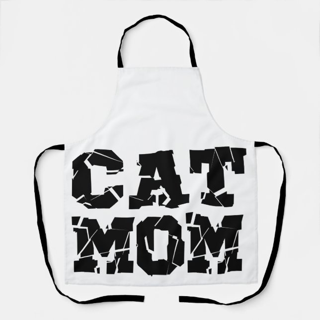 Cat Mom Apron (Front)