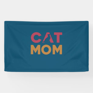 Cat Mom Banner