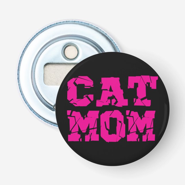Cat Mom Bottle Opener (Front)