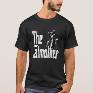 Cat Mom Catmother Crazy Knife Cat Mother Kitty Mom T-Shirt