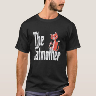 Cat Mom Catmother Crazy Knife Cat Mother Kitty Mom T-Shirt