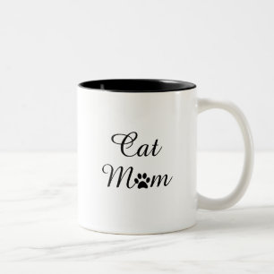 "Cat Mom" Coffee Mug