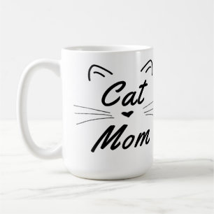 Cat Mom Coffee Mug