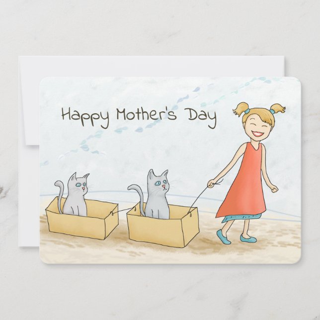Cat Mom Happy Mother's Day (Front)
