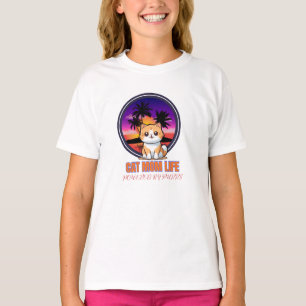 Cat Mom Life funny T-Shirt